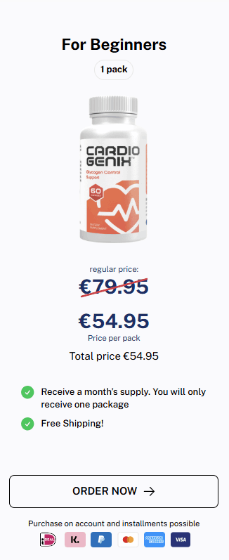 CardioGenix  1 bottle